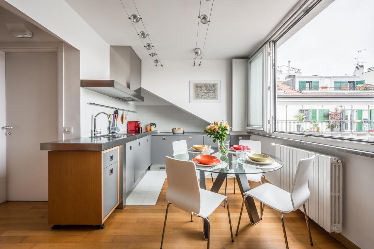 The Orange Attic - Navigli Area Apartman Milánó Kültér fotó